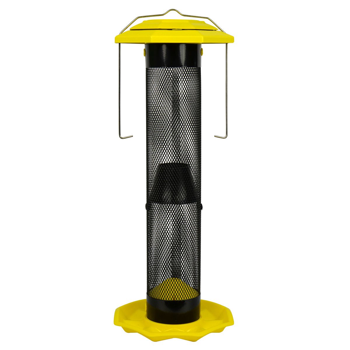 Funnel Flip-Top Mesh Finch Feeder