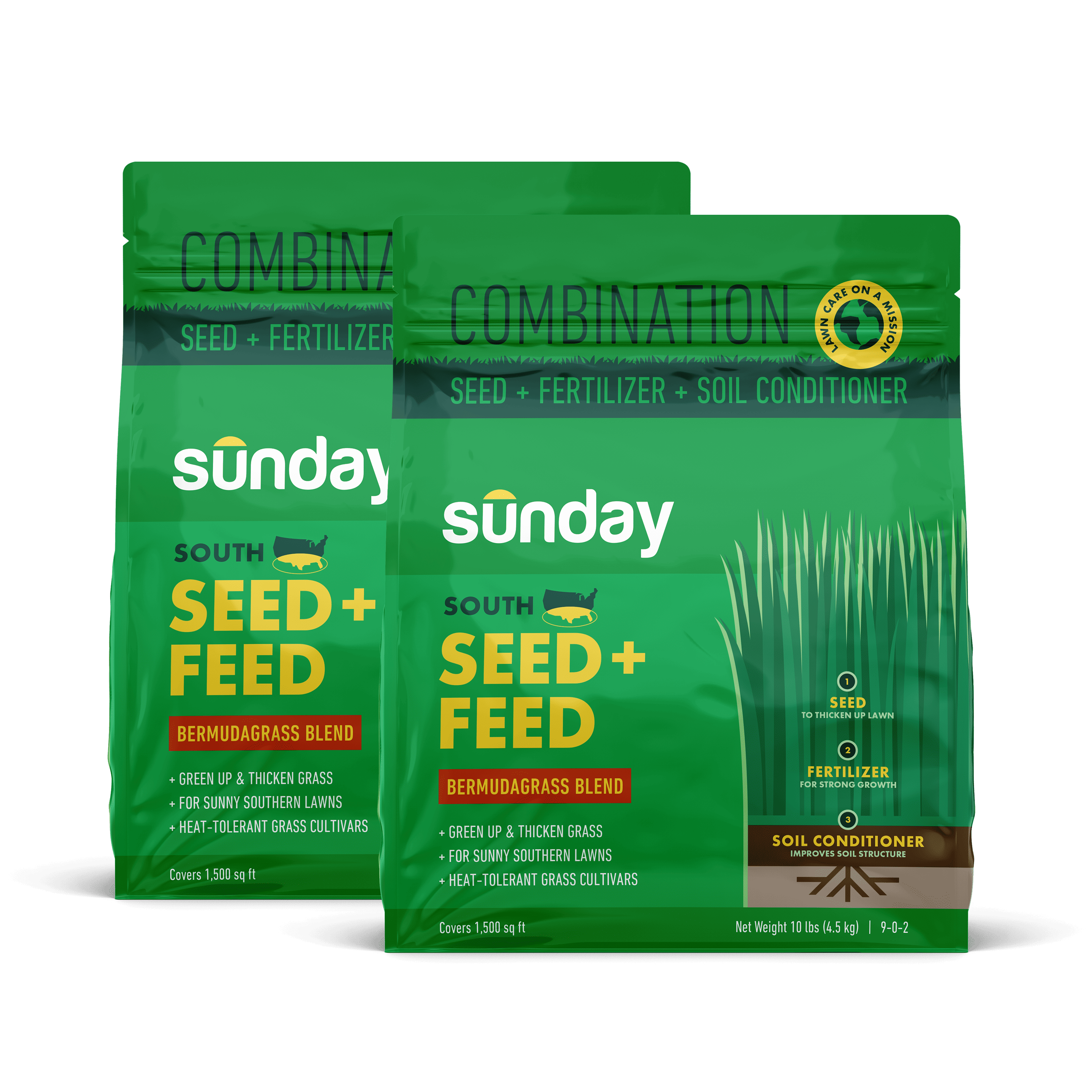 2 bags of South Seed + Feed