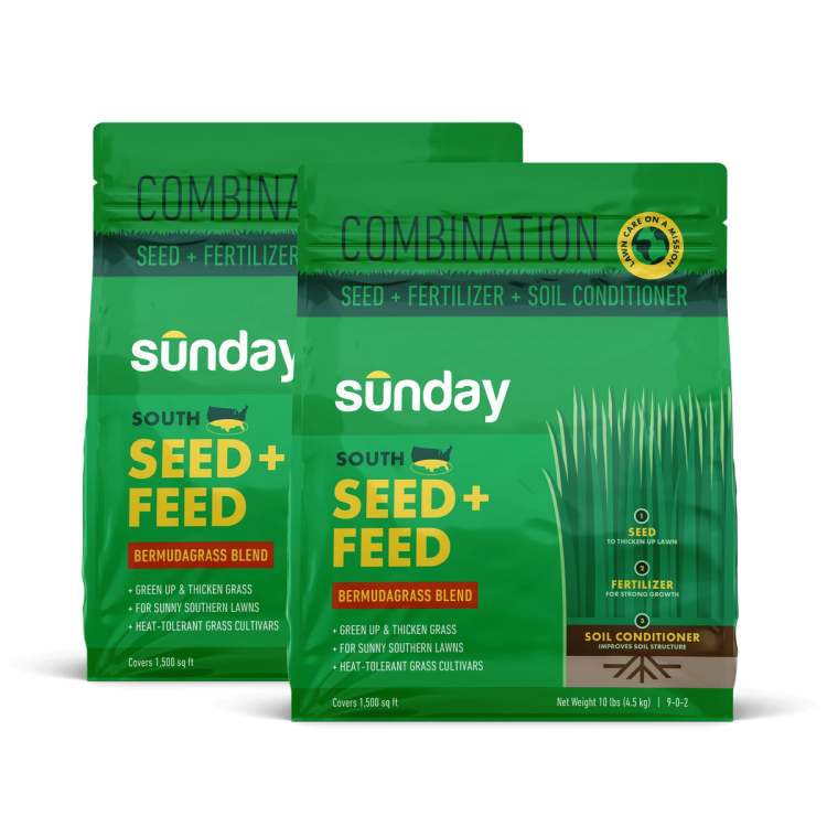 2 bags of South Seed + Feed