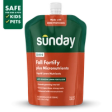 Sunday Fall Fortify Plus 42.3 fl oz liquid fall lawn fertilizer pouch with hose-end sprayer