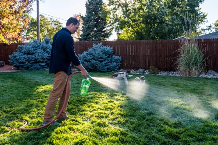 Grass Machine Liquid Fertilizer Application