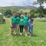 Sunday science team on lawn