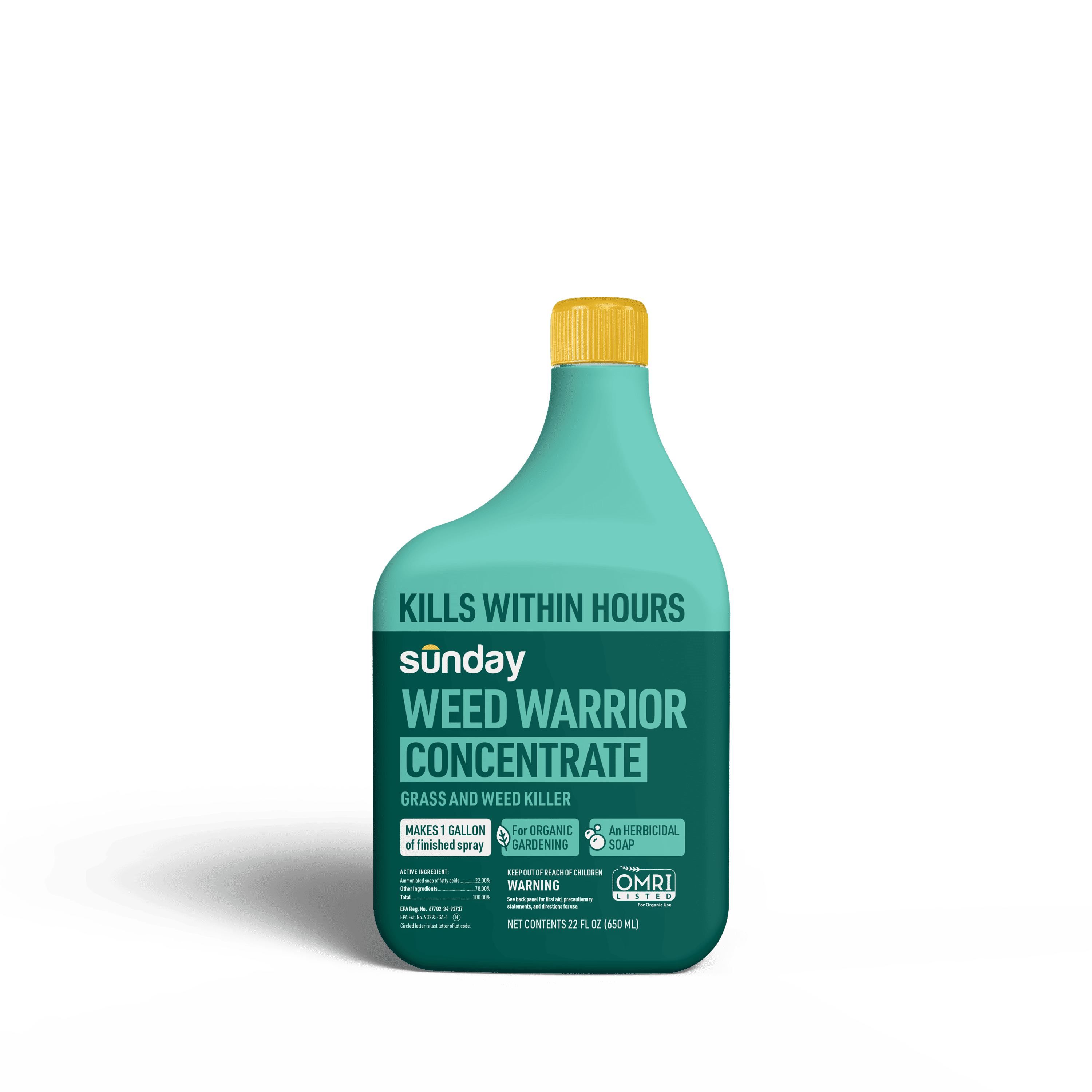 Weed Warrior weed control concentrate 27 oz