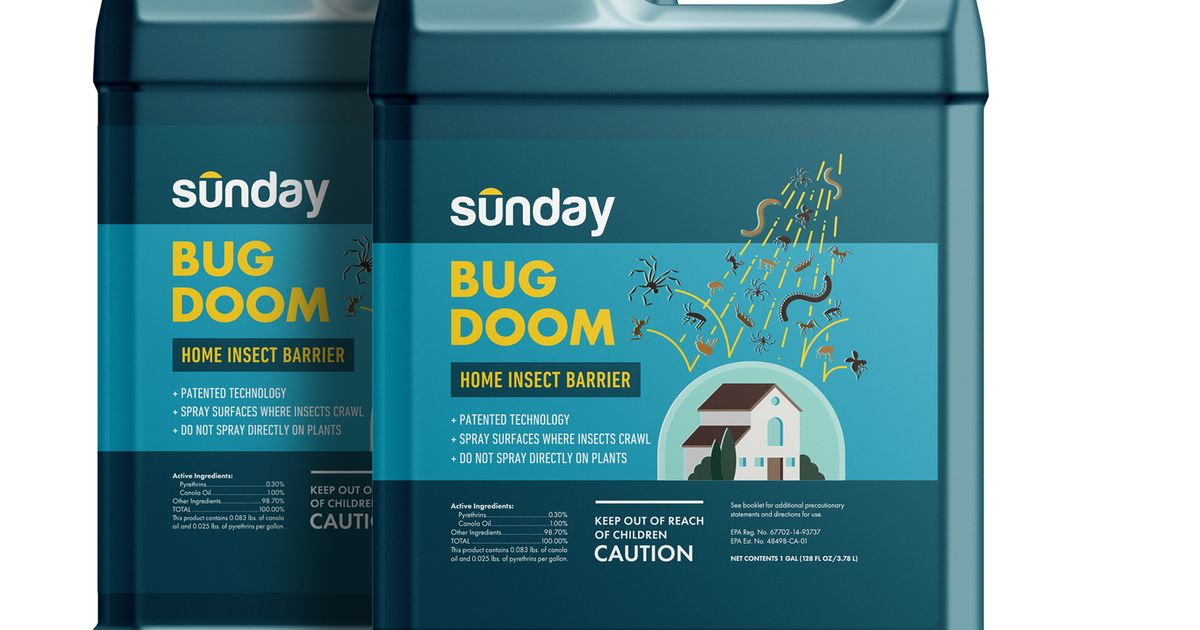 Sunday Bug Doom Home Insect Control (2 pack) | Sunday Lawn Care