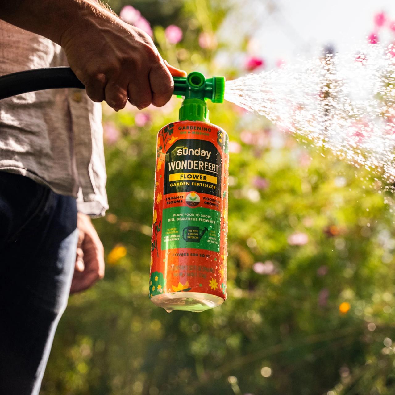 WonderFert Flower Garden Fertilizer Sunday Lawn Care