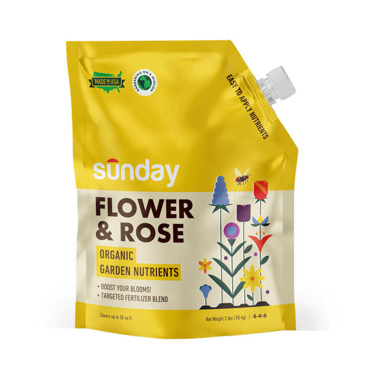Flower & Rose Organic Garden Nutrients bag