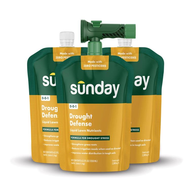 3 pack of Drought Defense Lawn Treatment