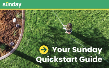 Front cover of the Sunday Quickstart Guide