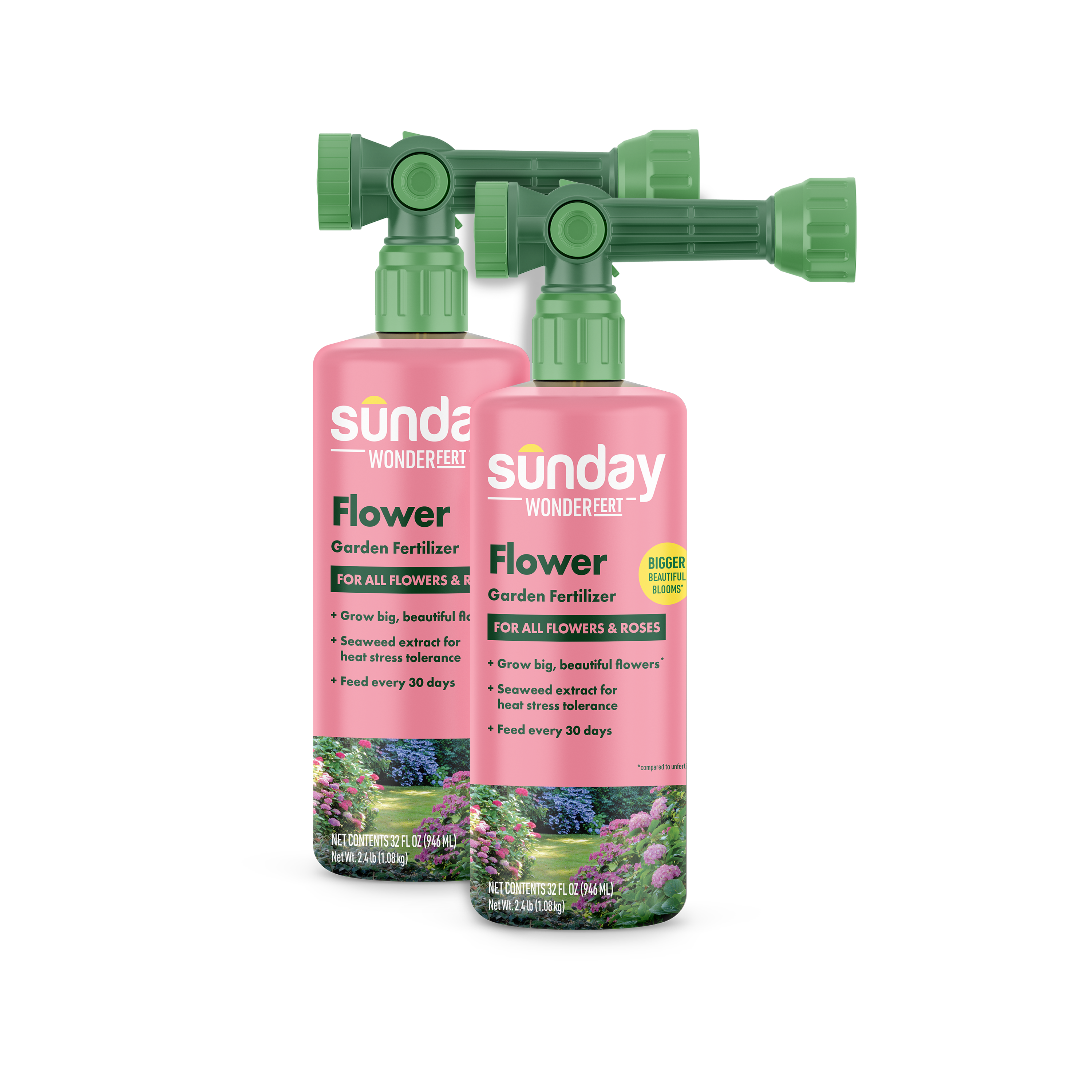 WonderFert Flower Liquid Garden Fertilizer bottle