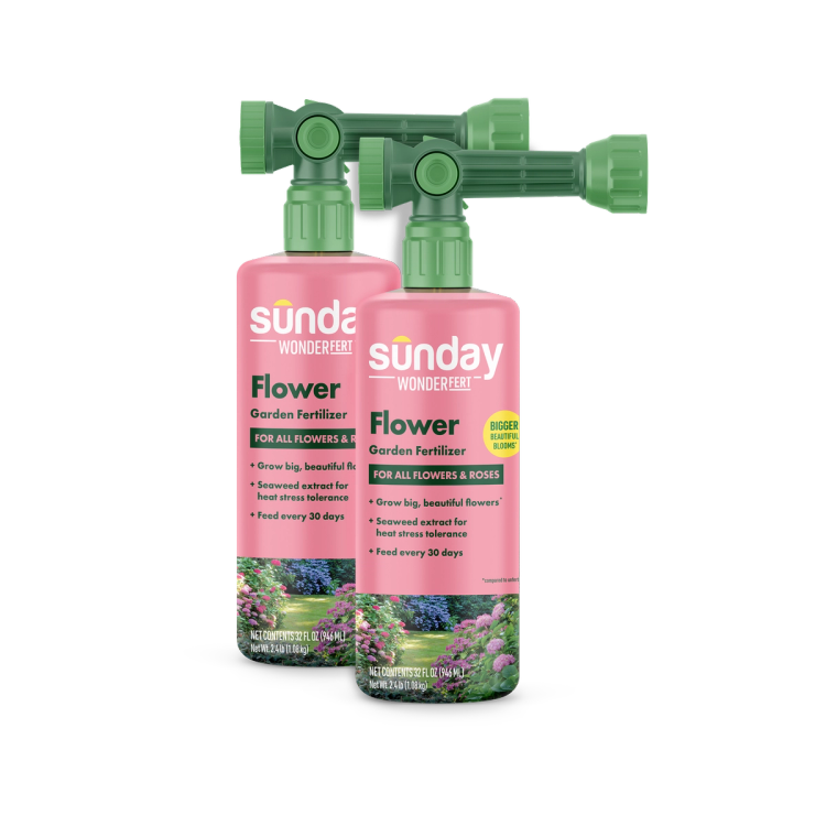 WonderFert Flower Liquid Garden Fertilizer bottle