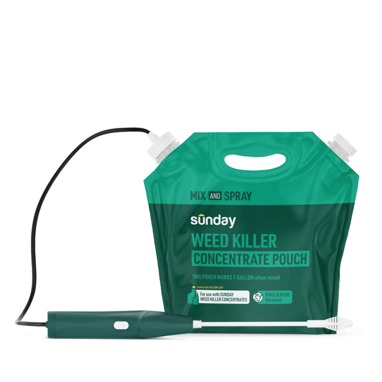 Sunday reusable pouch and sprayer