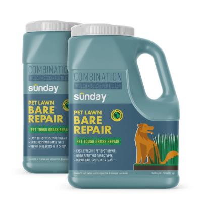 pet lawn bare repair