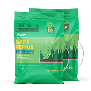 Bare Repair Sun & Shade + Grass Seed 4.5lb bag with easy pour handle