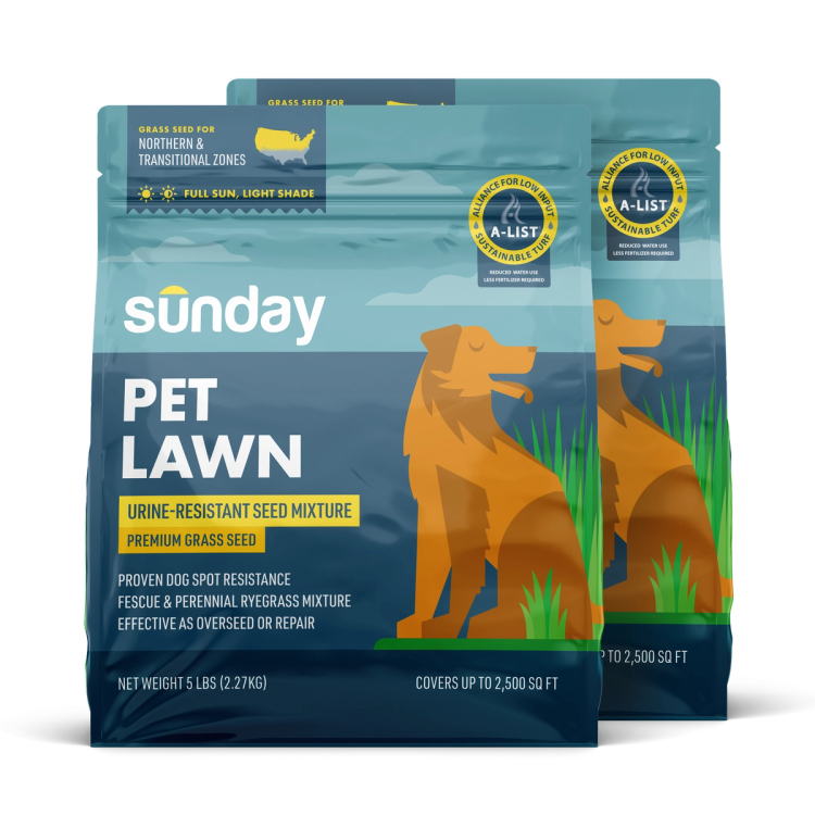 Dog-Resistant Grass Seed Pet Lawn