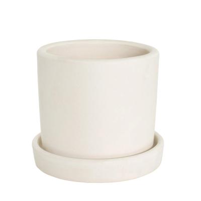 Cream Hyde Pot