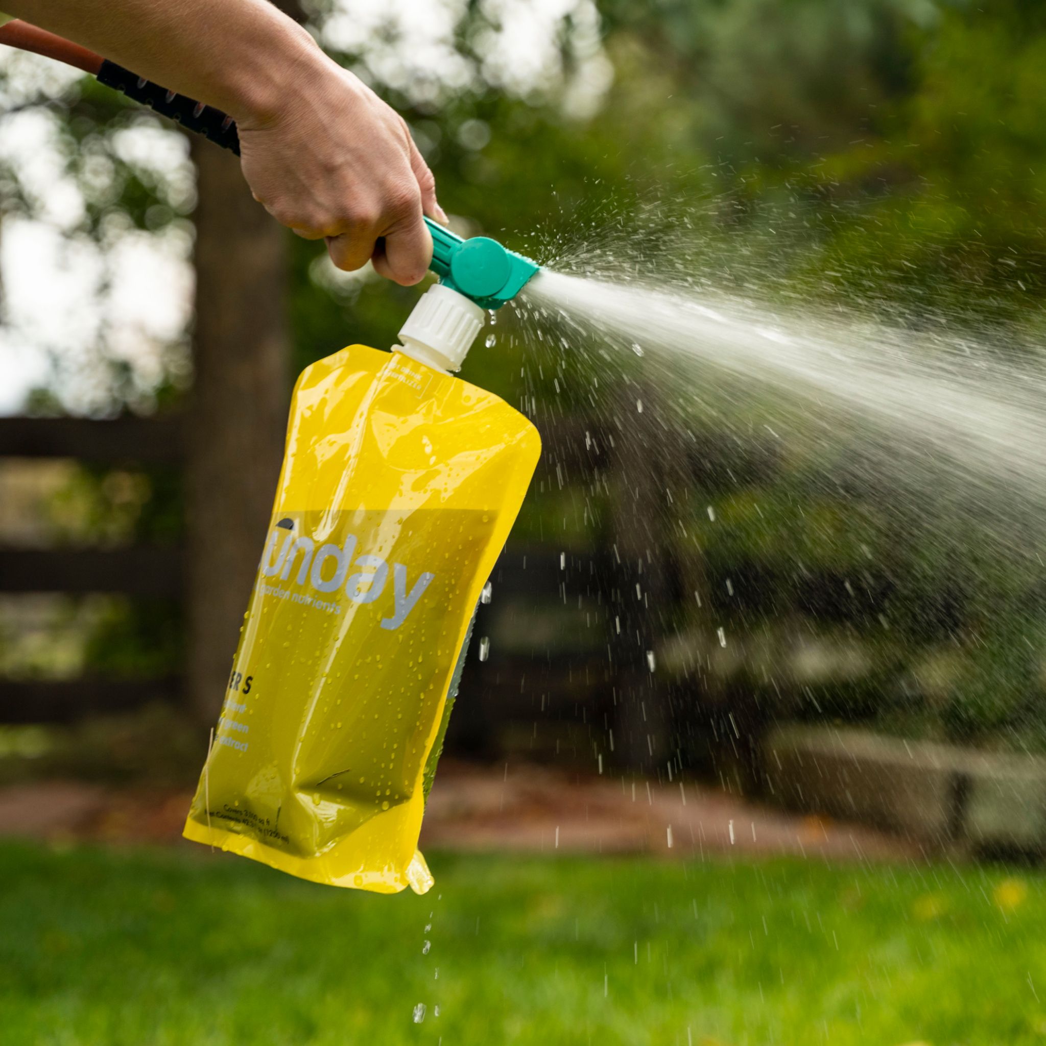 Sunbelt Nutrients applied to lawn