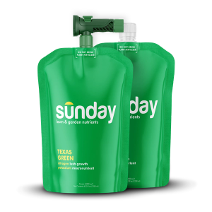 Texas Green liquid lawn fertilizer pouches