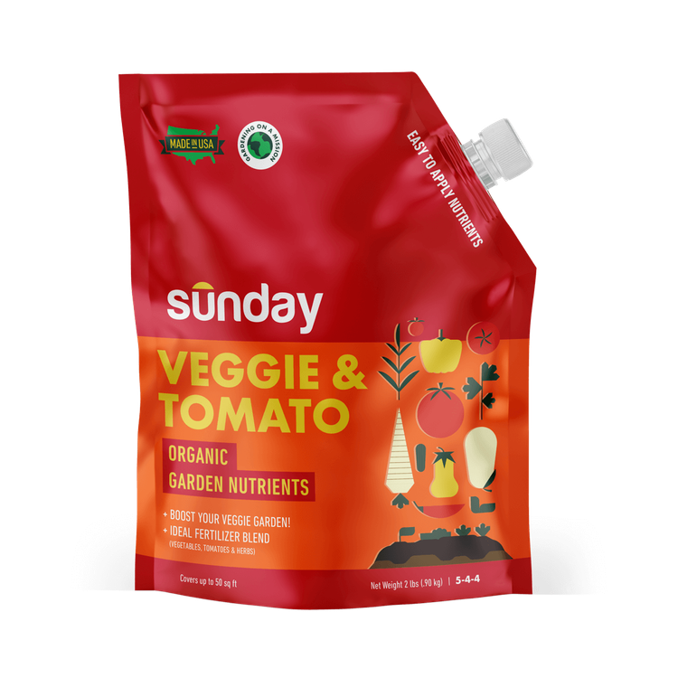 Veggie & Tomato Organic Garden Fertilizer pouch