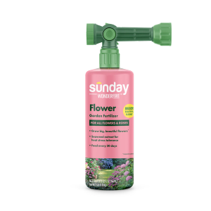 WonderFert Flower Liquid Garden Fertilizer bottle