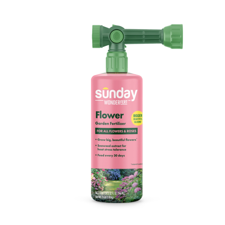 WonderFert Flower Liquid Garden Fertilizer bottle