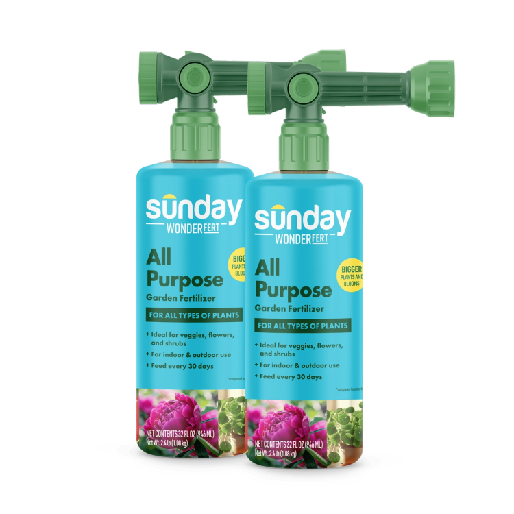 2 bottles of WonderFert All Purpose Liquid Fertilizer