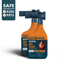 Nix Ticks Bug Control Sprays (2-pack)