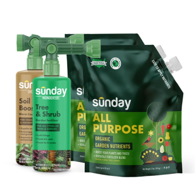 Soil Booster, Wonderfert Tree & Shrub and All Purpose Plant Food Mix