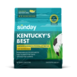 Bag of Sunday Kentucky's Best, a bluegrass grass seed blend
