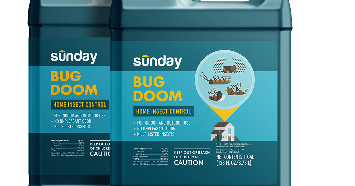 Sunday Bug Doom Home Insect Control (2 pack) | Sunday Lawn Care