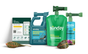 Sunday custom lawn plan system with lawn, garden and pest control