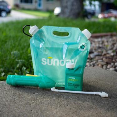 Sunday Dandelion Doom weed control concentrate and kit