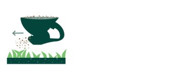 Spread evenly over lawn