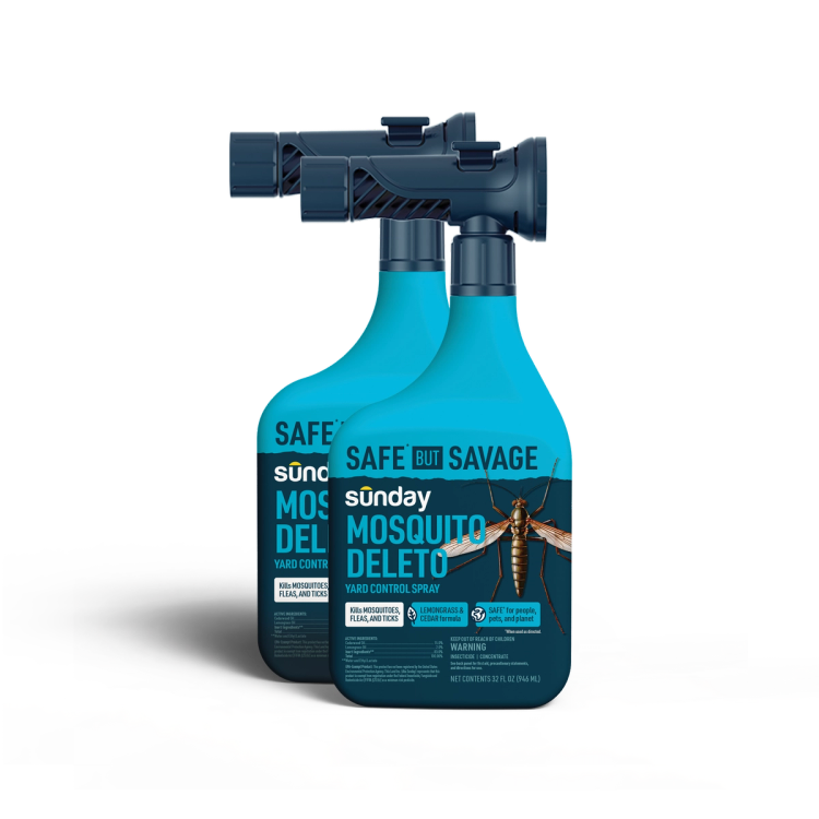Sunday Mosquito Deleto pest control yard spray