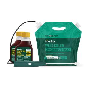 Dandelion Doom weed control concentrate 5 oz and 1 gallon sprayer