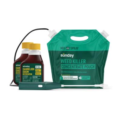 Dandelion Doom weed control concentrate 5 oz and 1 gallon sprayer