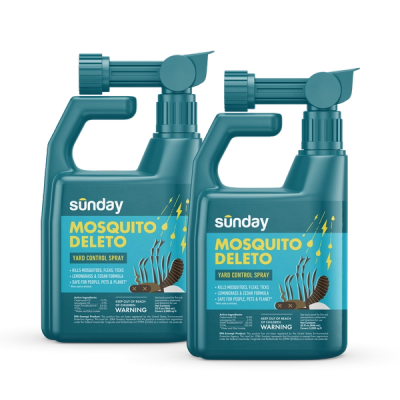 Sunday Mosquito Deleto pest control yard spray