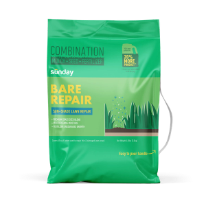 Bare Repair Sun & Shade + Grass Seed 4.5lb bag with easy pour handle
