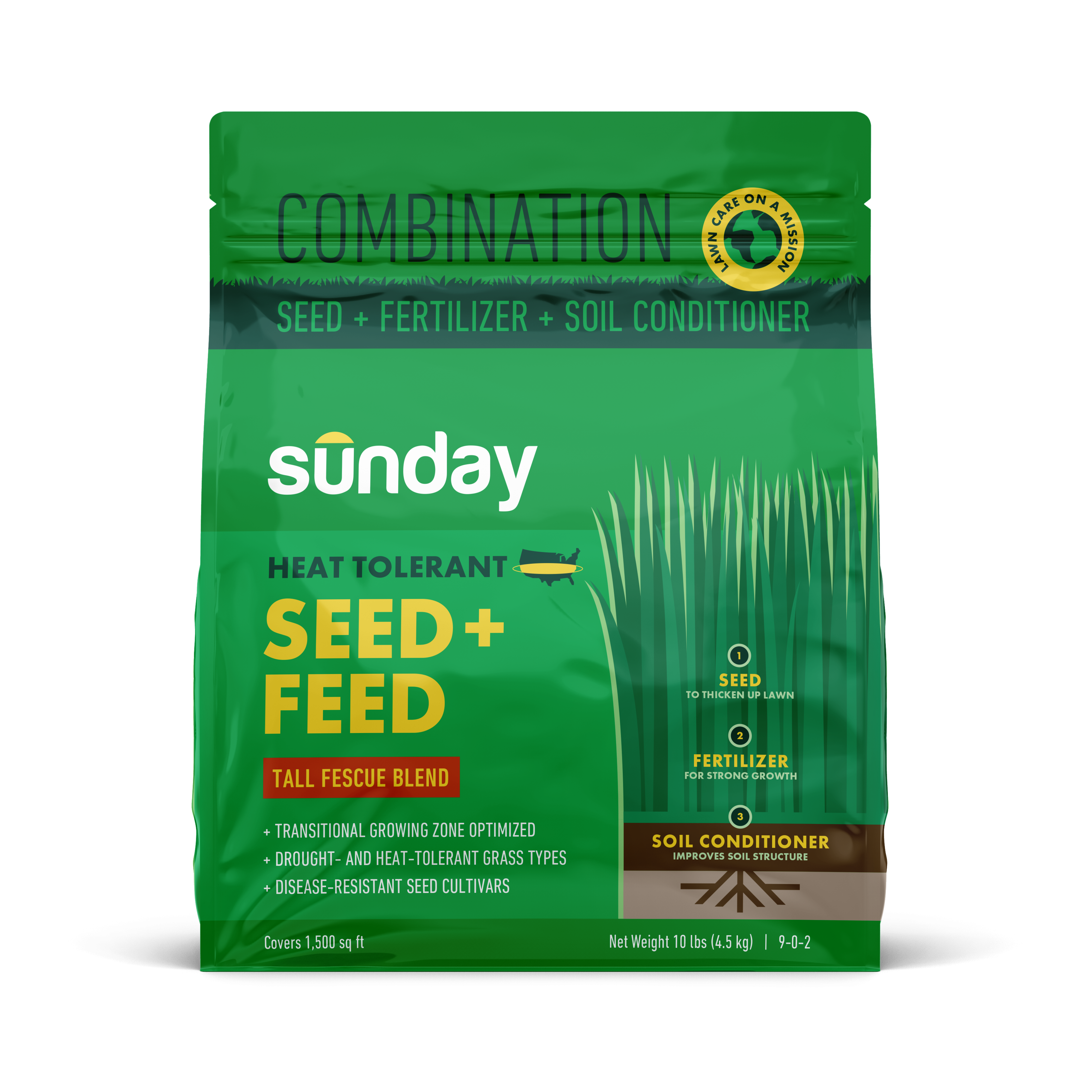 10lb bag of Heat Tolerant Seed + Feed