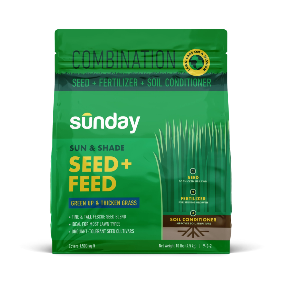 Sun Shade Seed Feed Sunday Lawn Care