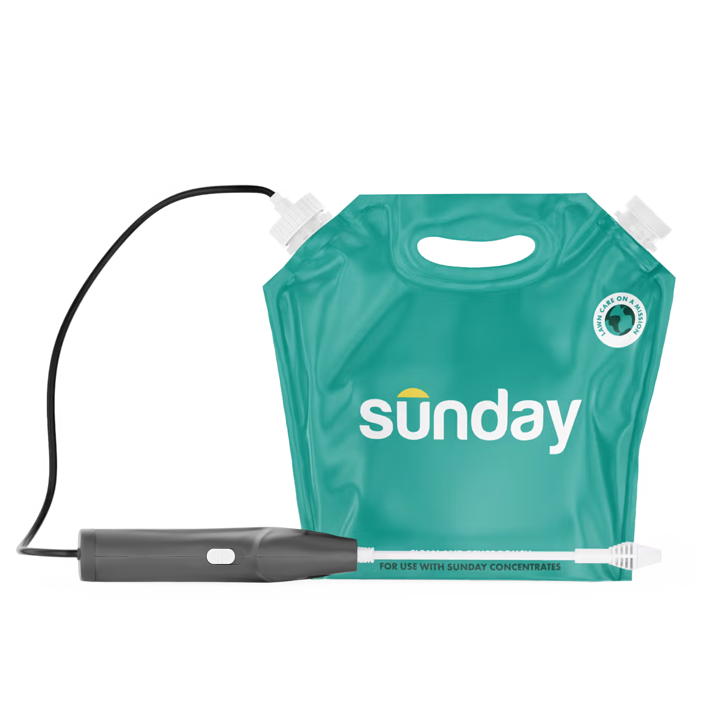 Sunday reusable pouch and sprayer