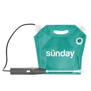 Sunday reusable pouch and sprayer