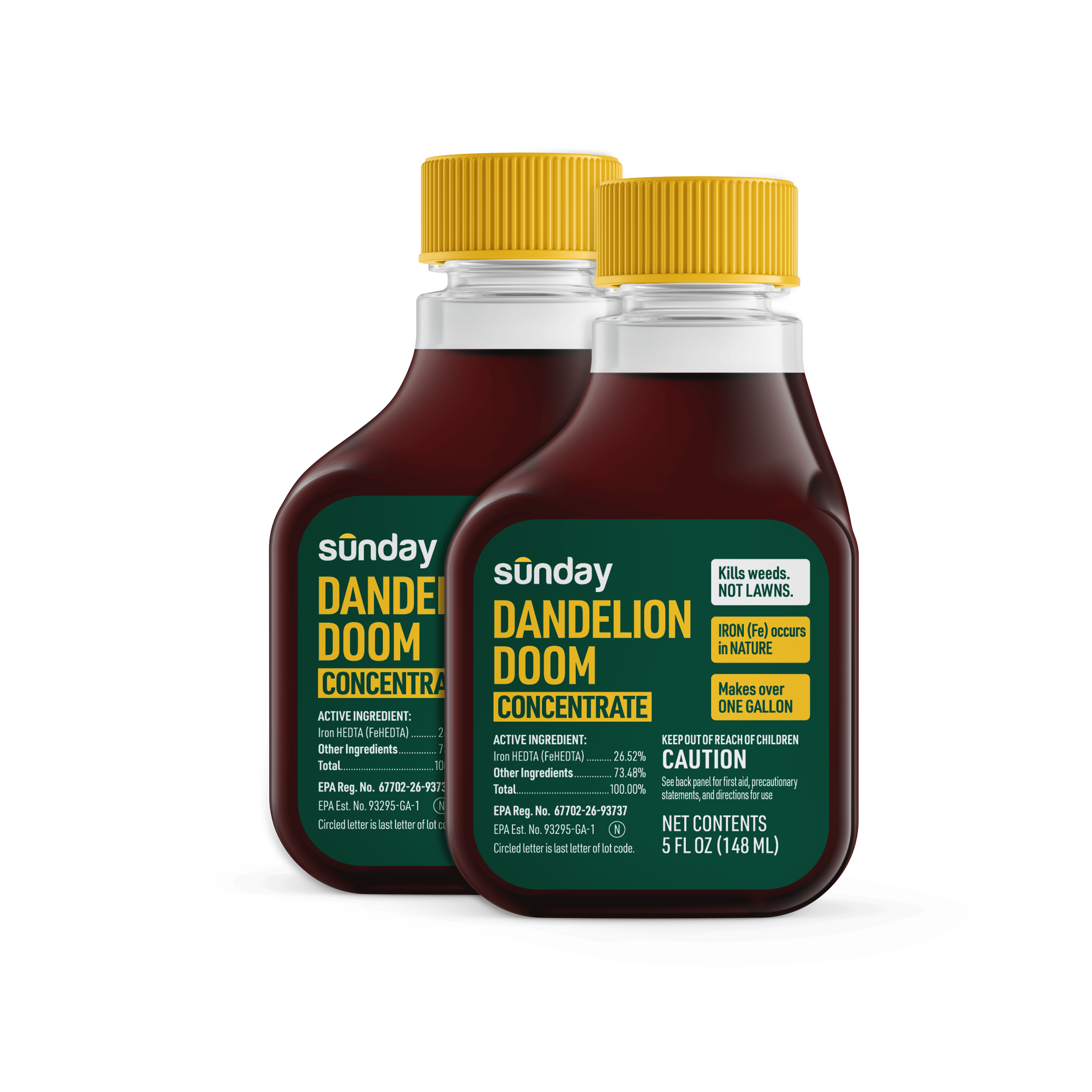 Dandelion Doom weed control concentrate 5 oz