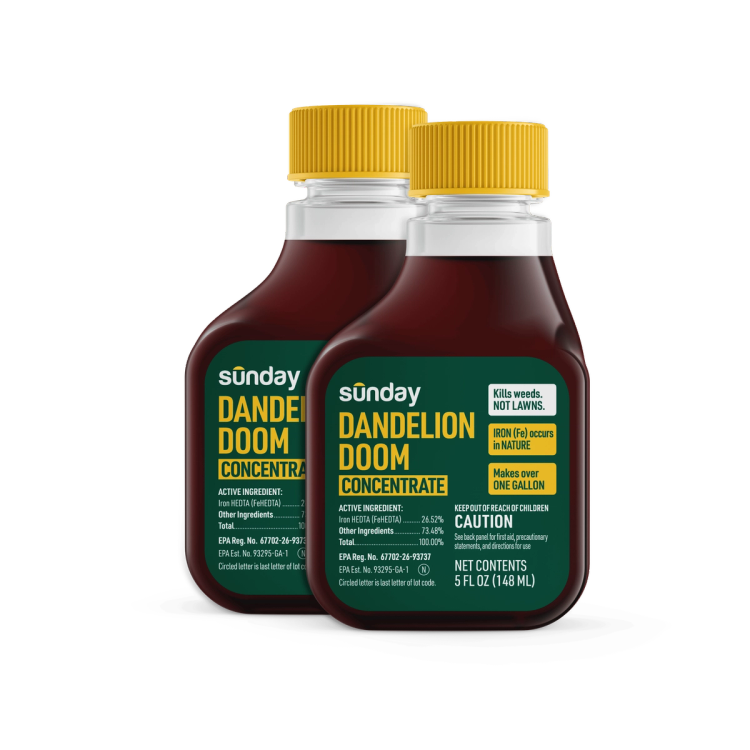 Dandelion Doom weed control concentrate 5 oz