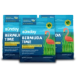 3 bags of Sunday Bermuda grass seed blend