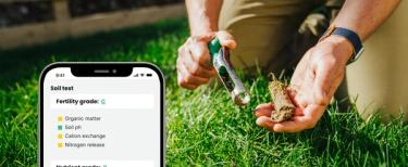 Sunday soil test core sample and analysis