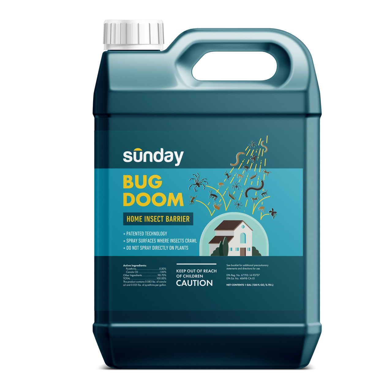 Bug Doom Home Barrier Spray Refill Sunday Lawn Care Bug Doom Home Barrier Spray Refill Sunday Lawn Care