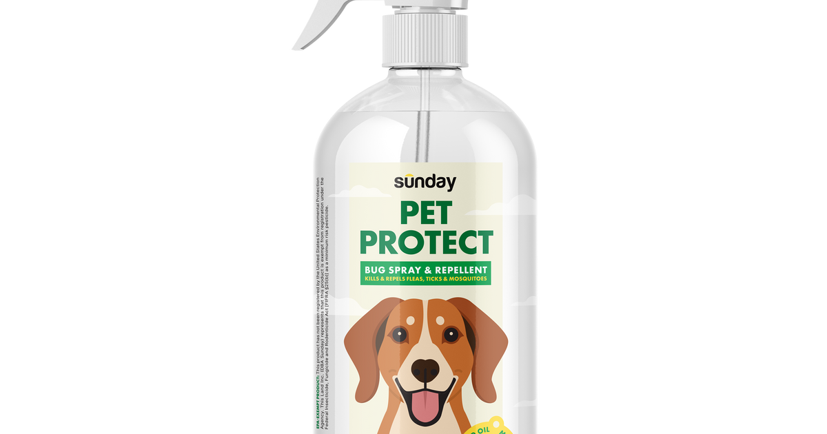 Pet Protect Bug Spray Repellent Sunday Lawn Care