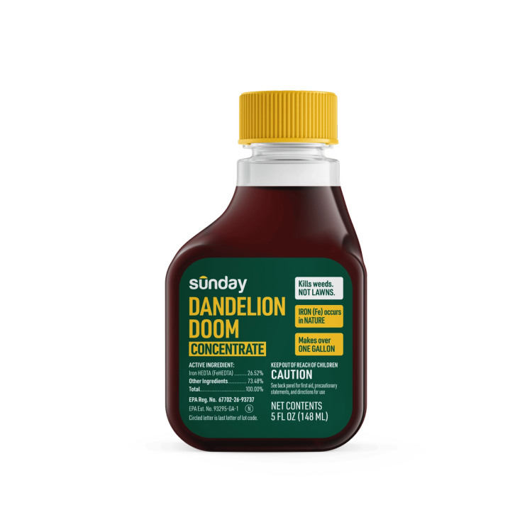Dandelion Doom weed control concentrate 5 oz