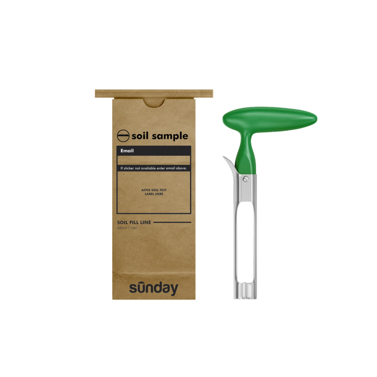 Sunday Soil Test Kit components.