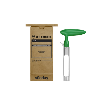 Sunday Soil Test Kit components.